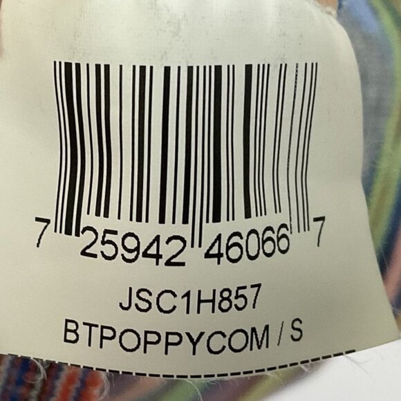 BCBGMaxazria “Ellin” Stripe Open Back Sweater, Small, Silk & Cotton - Picture 15 of 15